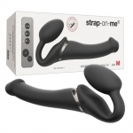 Strap-On z wibracjami, bez uprzęży - Strap on me M