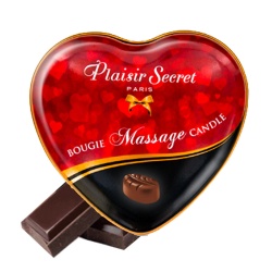 Świeca do masażu, zapach czekolady - Plaisire Secret