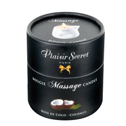 Świeca do masażu, zapach kokosa - Plaisire Secret