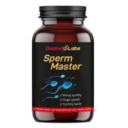 Tabletki dla mężczyzn, lepsza jakość spermy - Sperm Master 90 kaps