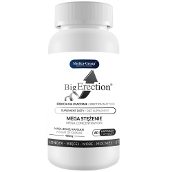 Tabletki dla mężczyzn, dłuższa i mocniejsza erekcja - BigErection
