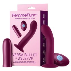 Wibrator bullet z silikonową nakładką - versa bullet + s sleeve pink