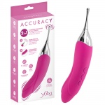 Wibrator dwustronny łechtaczkowo-waginalny - Accuracy 2in1 pink