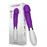 Wibrator pochwowy 10 trybów wibracji louver purple