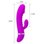 Wibrator rabbit, 7 wibracji - Pretty Love Tracy