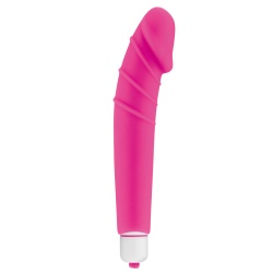 Wibrator silikonowy, mały masażer dla kobiet - My First Yoo Hoo Pink