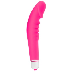 Wibrator silikonowy, mały masażer dla kobiet - My First Wee Wee Pink