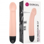 Wibrator wielofunkcyjny w cielistym kolorze - Real Wibration M 2.0 DORCEL