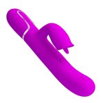Wibrator z magnetycznym ładowaniem USB i intuicyjnym systemem sterowania dla wygodnego użytkowania.