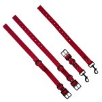 Uprząż SxToys III HARNESS oferuje karabińczyki i sprzączki do zabaw.