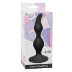 Opakowanie korka analnego Curved Anal Plug z serii First Time, zaprojektowane z myślą o estetyce i d