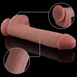 Realistyczne dildo z anatomicznymi detalami wykonane z wysokiej jakości silikonu klasy premium
