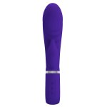 Ergonomiczny wibrator dla kobiet z podwójną stymulacją i intuicyjnym panelem sterowania na rączce.
