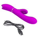 Wibrator Pretty Love z ergonomicznym kształtem i 12 trybami wibracji, idealny do eksplorowania przyj