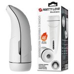Ergonomiczny design masturbatora ułatwia wygodne użytkowanie i stabilny chwyt.