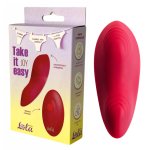 Zestaw wibratora Lola Games z opakowaniem prezentującym funkcje urządzenia i elegancki design.