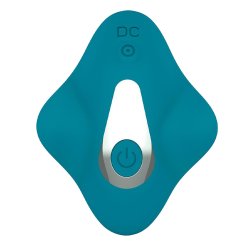 Nowoczesny stymulator łechtaczki Ferty z pilotem na baterię i wibracjami o 10 trybach wykonany z prz