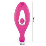 Kompaktowy stymulator z wibracjami o wymiarach 94 na 36 mm zapewnia precyzyjną i intensywną stymulac