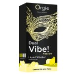 Orgie Dual Vibe Kissable Lemon Gin and Tonic to idealne połączenie efektownego opakowania i zmysłowe
