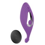 Wibrujący stymulator do majtek z ergonomicznym kształtem doskonale stymuluje łechtaczkę podczas ruch