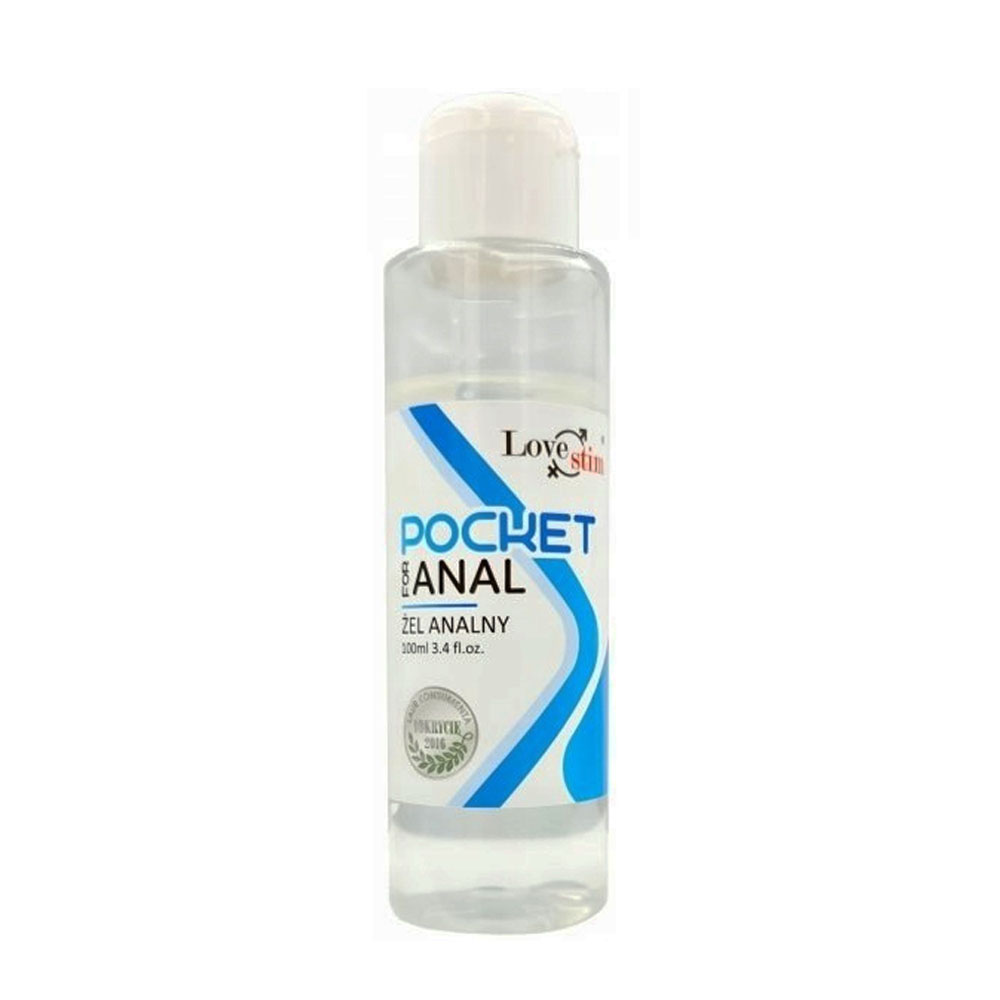 Żel analny, mocny poślizg i nawilżenie - Pocket For ANAL 100 ml