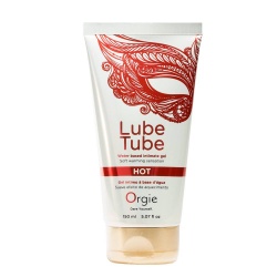 Żel intymny, nawilżający i rozgrzewający 150 ml - orgie lube tube hot wodny żel intymny