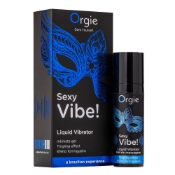 Żel intymny, płynny wibrator 15 ml - orgie sexy vibe liquid vibrator