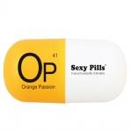  Sztuczna pochwa żelowa, masturbator - Sexy Pills Orange Passion