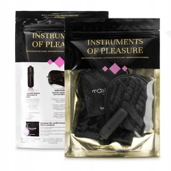 Akcesoria erotyczne, zestaw BDSM - mini wibrator, maska, kajdanki - Instruments Of Pleasure Pink Bijoux Indiscrets