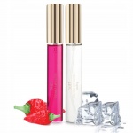 Zestaw błyszczyków oralnych, rozgrzewający i chłodzący - NIP GLOSS DUET 13 ml